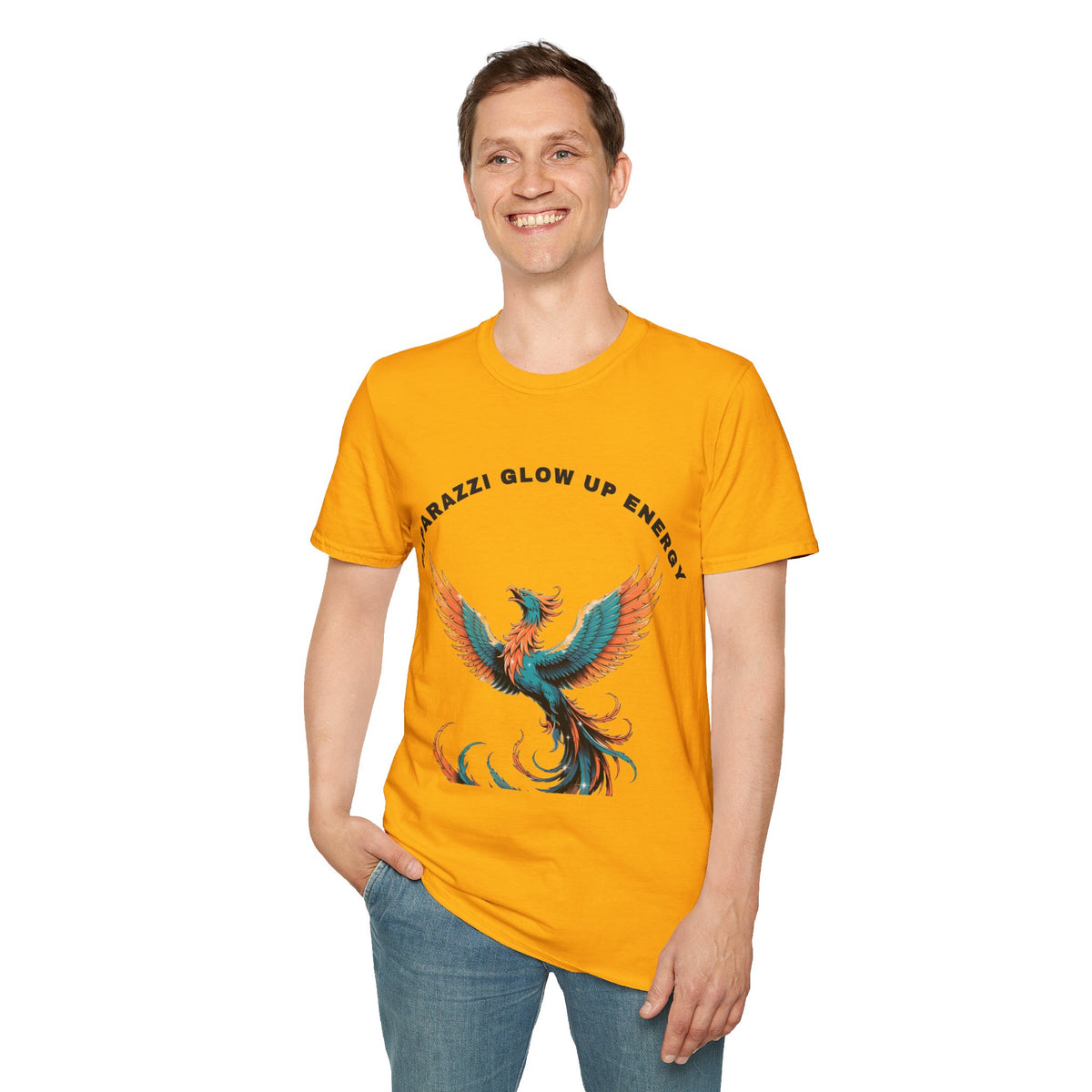 Phoenix Graphic T-Shirt — "Paparazzi Glow Up Energy" Inspirational Casual Tee - Trending Now - September 2026