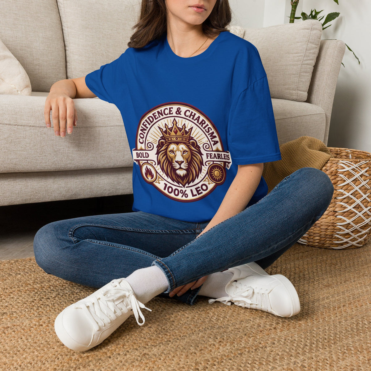 Leo Zodiac T-Shirt — Confidence & Charisma Lion Horoscope Tee