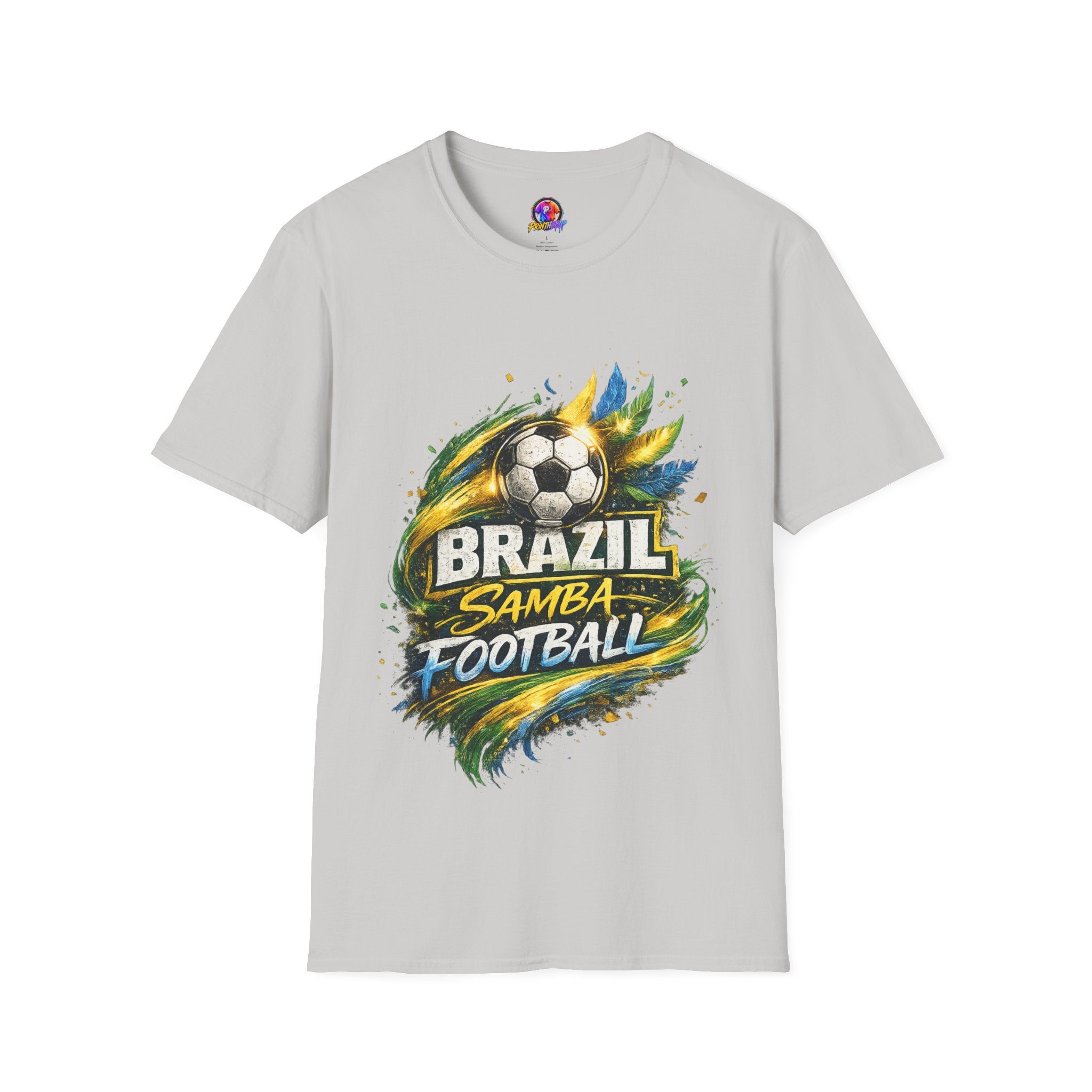 Brazil Samba Football T‑Shirt