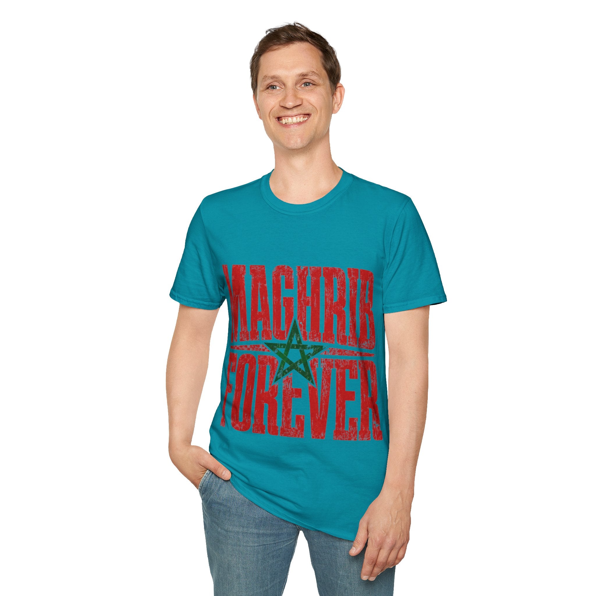 Morocco T-Shirt — Maghrib Forever Moroccan Flag Graphic Tee