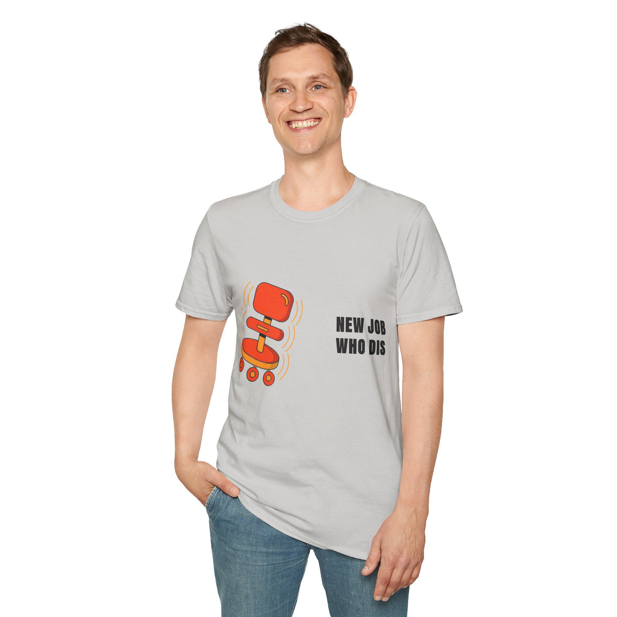 T-Shirt — 'New Job Who Dis' Funny Career Change Tee - Trending Now - September 2026