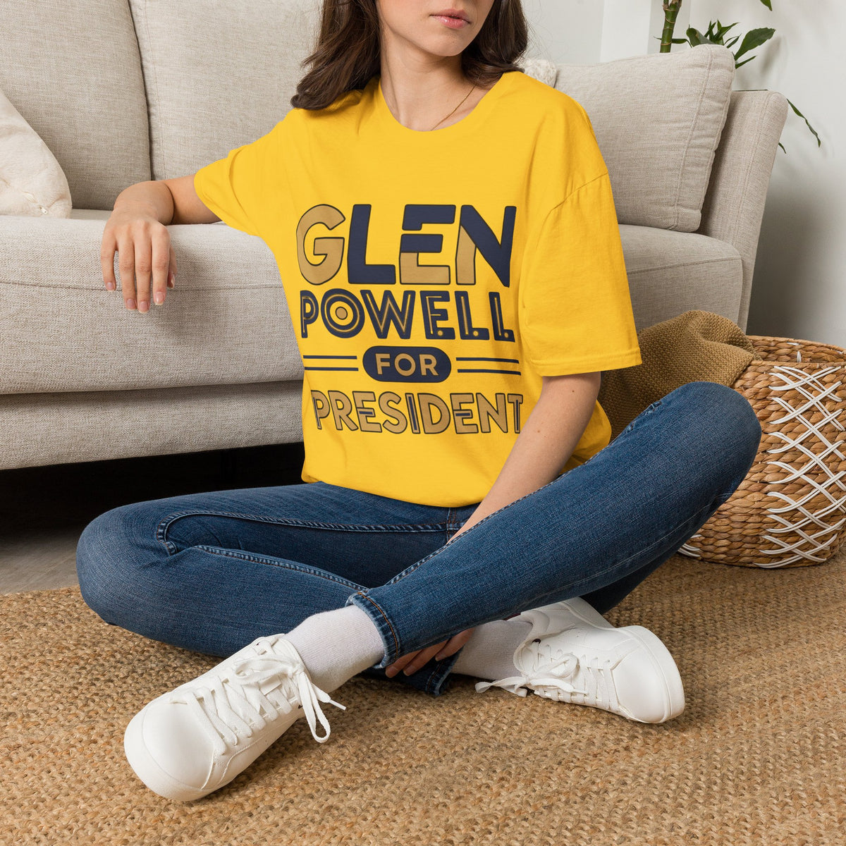 Glen Powell for President T‑Shirt - Trending Now - August 2026