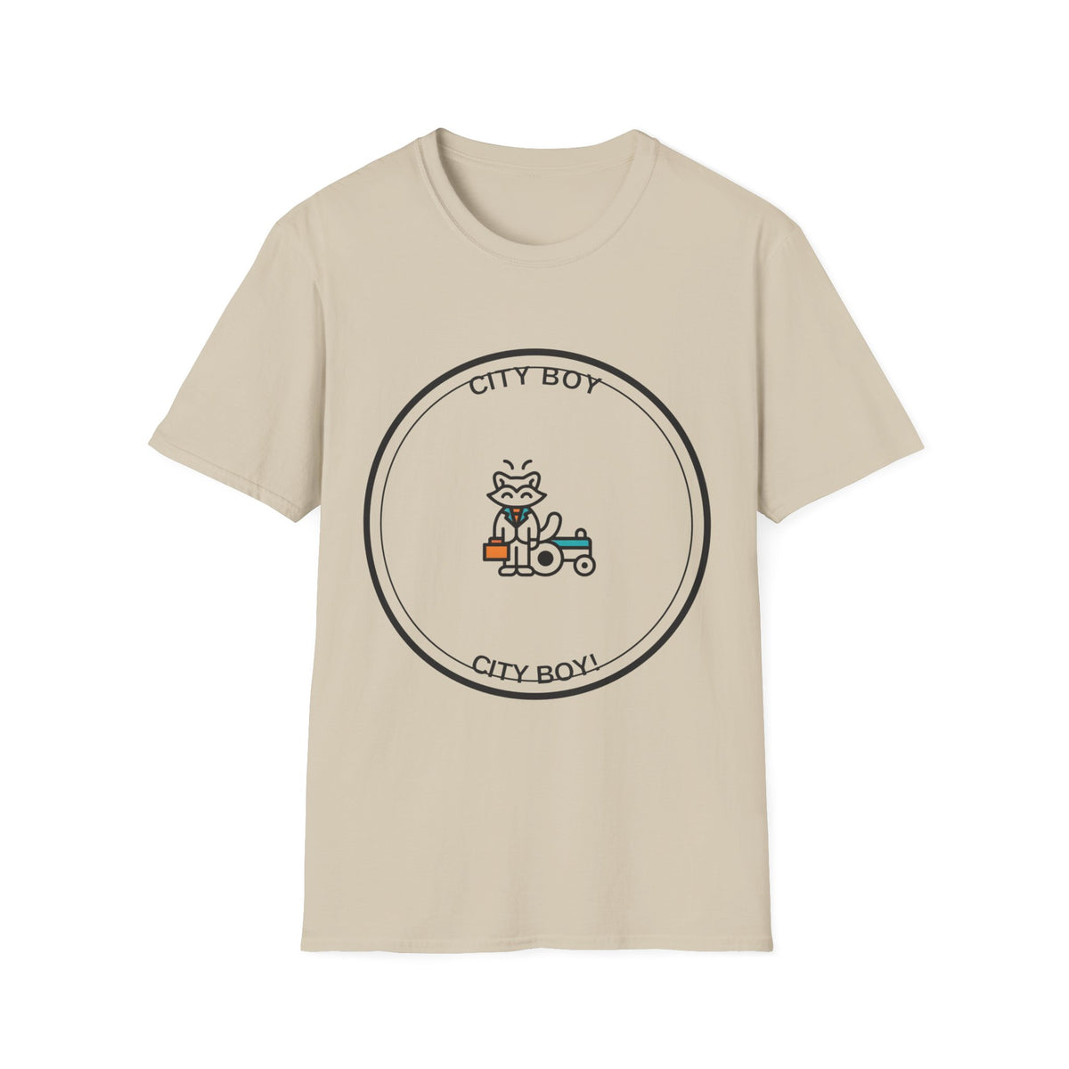 City Boy T-Shirt — Cute Cartoon Scooter Logo Tee - Trending Now - August 2026