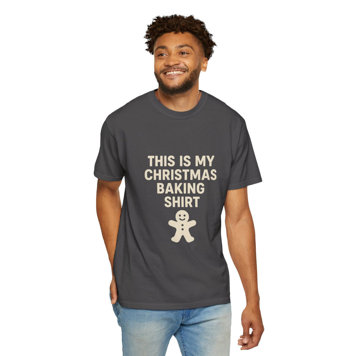 Christmas Baking Shirt — 'This Is My Christmas Baking Shirt' Tee with Gingerbread Graphic- Trending Now - October 2026