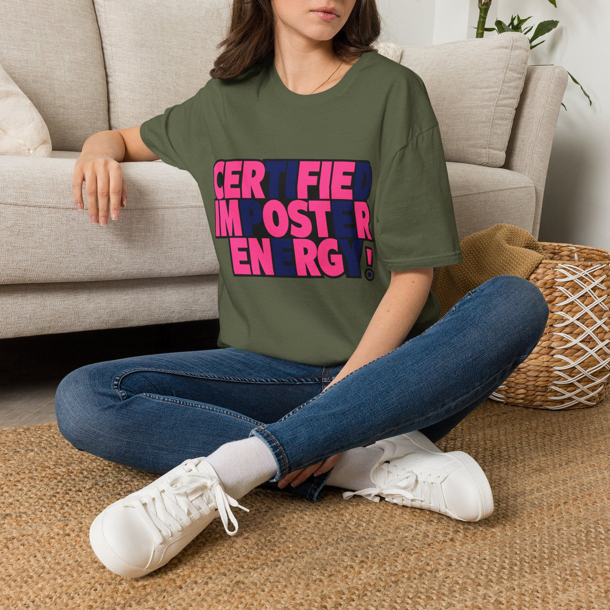 Certified Impostor Energy T-Shirt - Trending Now - August 2026