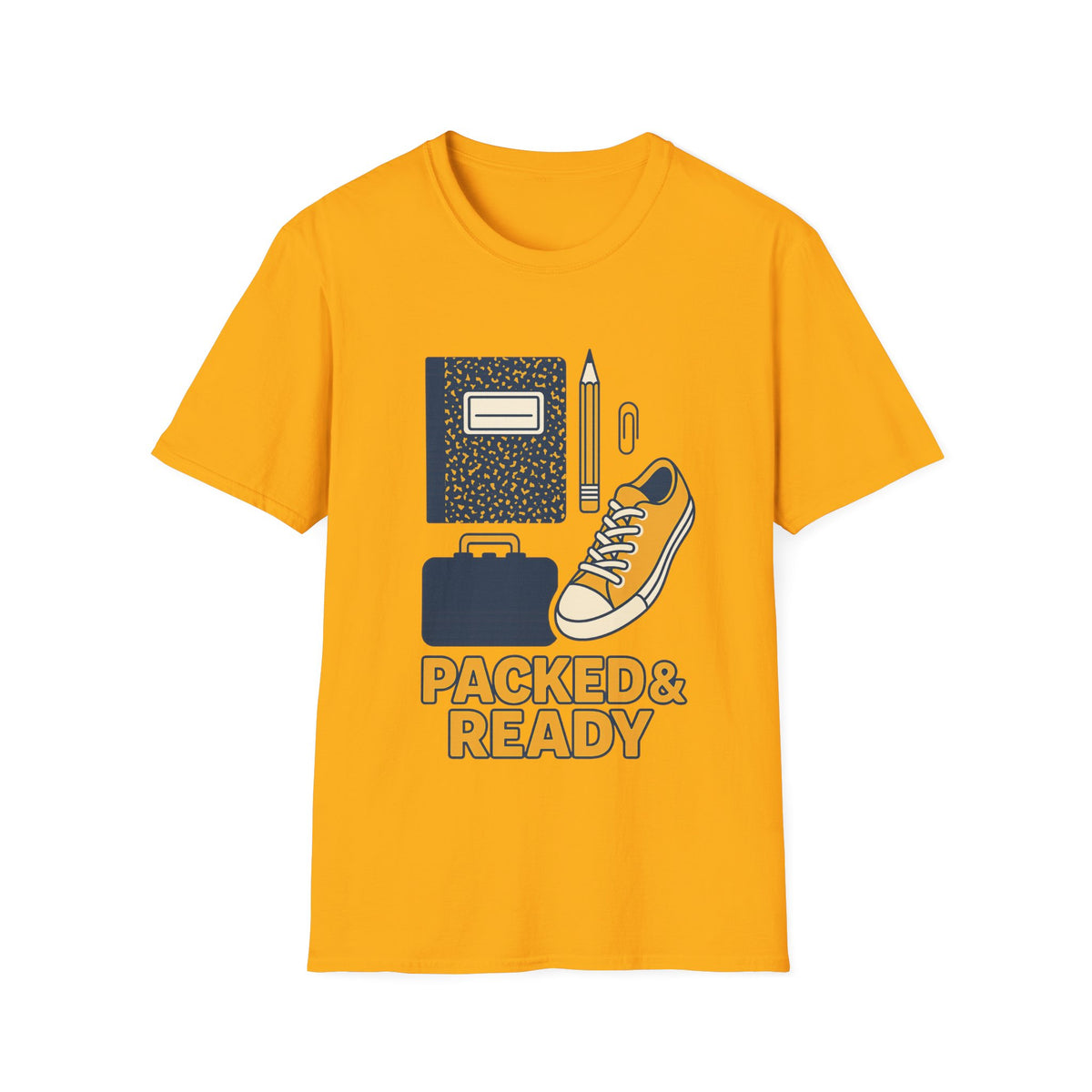 Packed & Ready Travel T-Shirt — Packing List Graphic Tee for Travelers & Students  - Trending Now - August 2026