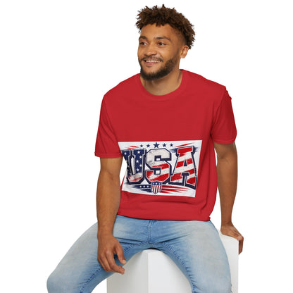USA Flag Graphic T-Shirt — Patriotic American Pride Tee