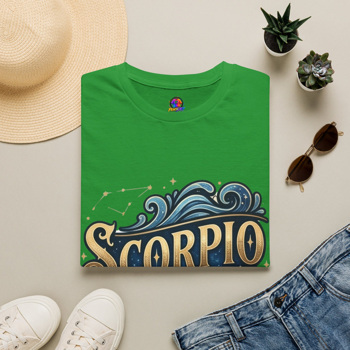 Scorpio Intuition T-Shirt — Zodiac Astrology Graphic Tee
