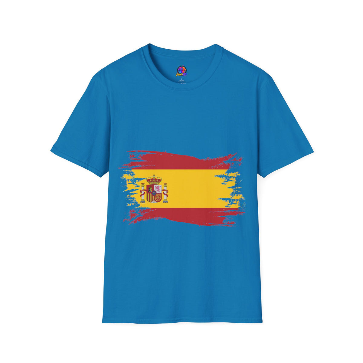 Spain Flag T-Shirt — Distressed Spanish Flag Graphic Tee