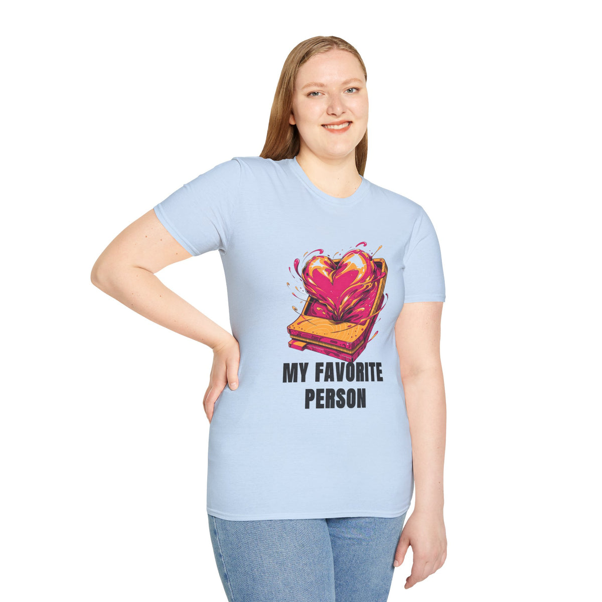 T‑Shirt — "My Favorite Person" Toasted Heart Graphic Tee (Valentine’s Day Gift) - Trending Now - August 2026