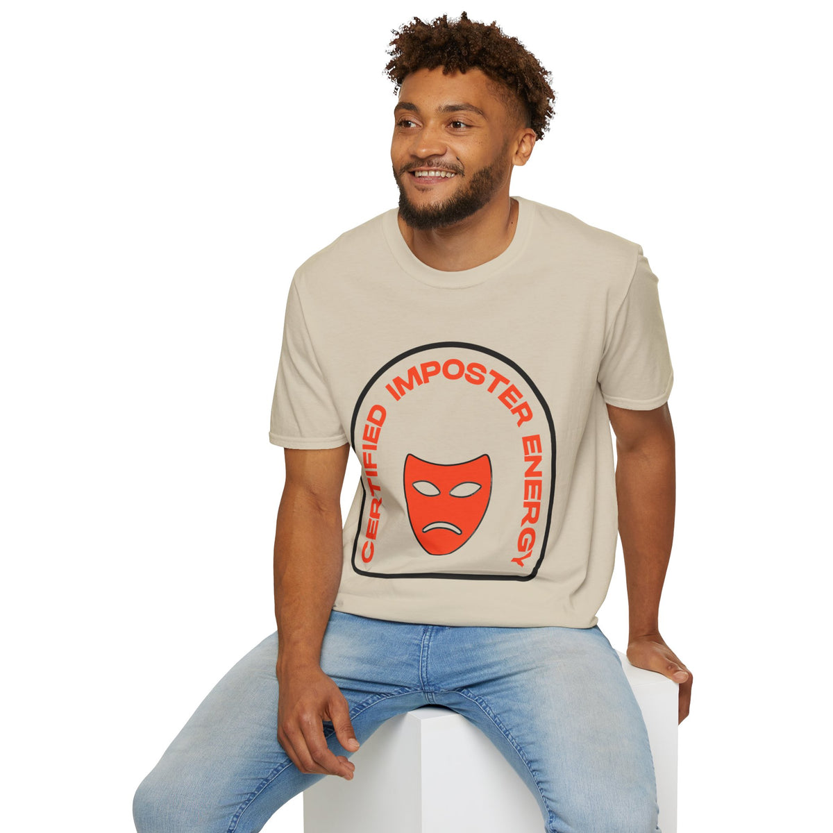 Certified Imposter Energy T-Shirt — Funny Sarcastic Graphic Tee - Trending Now - August 2026
