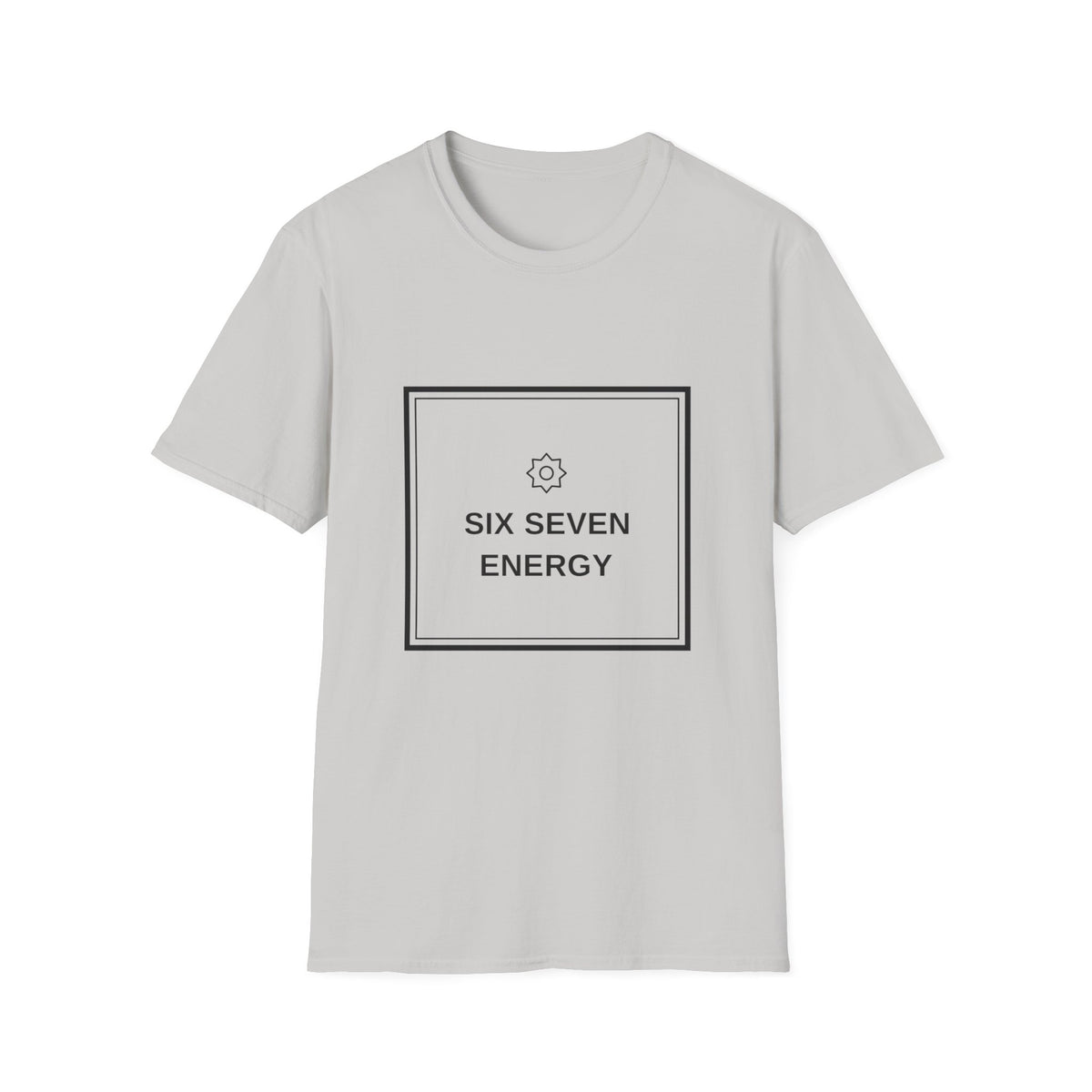 Six Seven Energy T-Shirt — Minimalist Square Logo Tee - Trending Now - August 2026