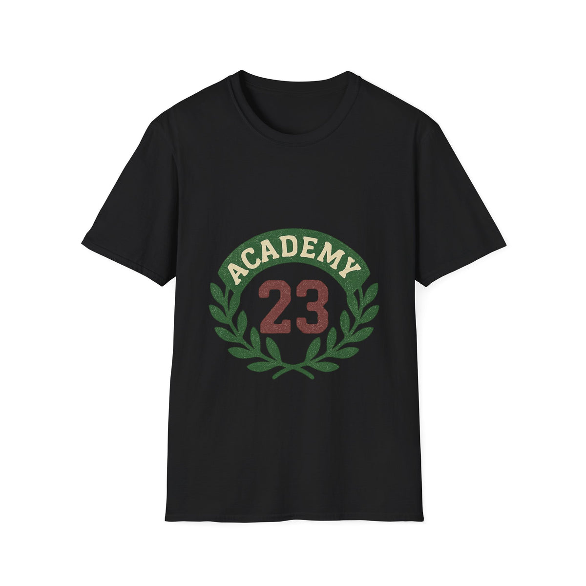 Academy 23 Badge T-Shirt — Vintage Laurel Emblem Tee - Trending Now - August 2026