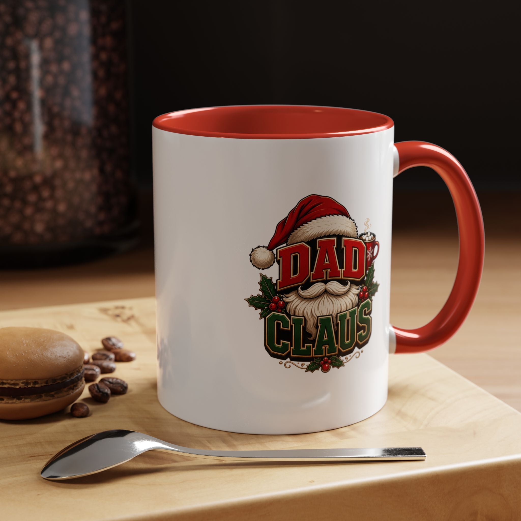 Dad Claus Christmas Coffee Mug — Holiday Accent Mug