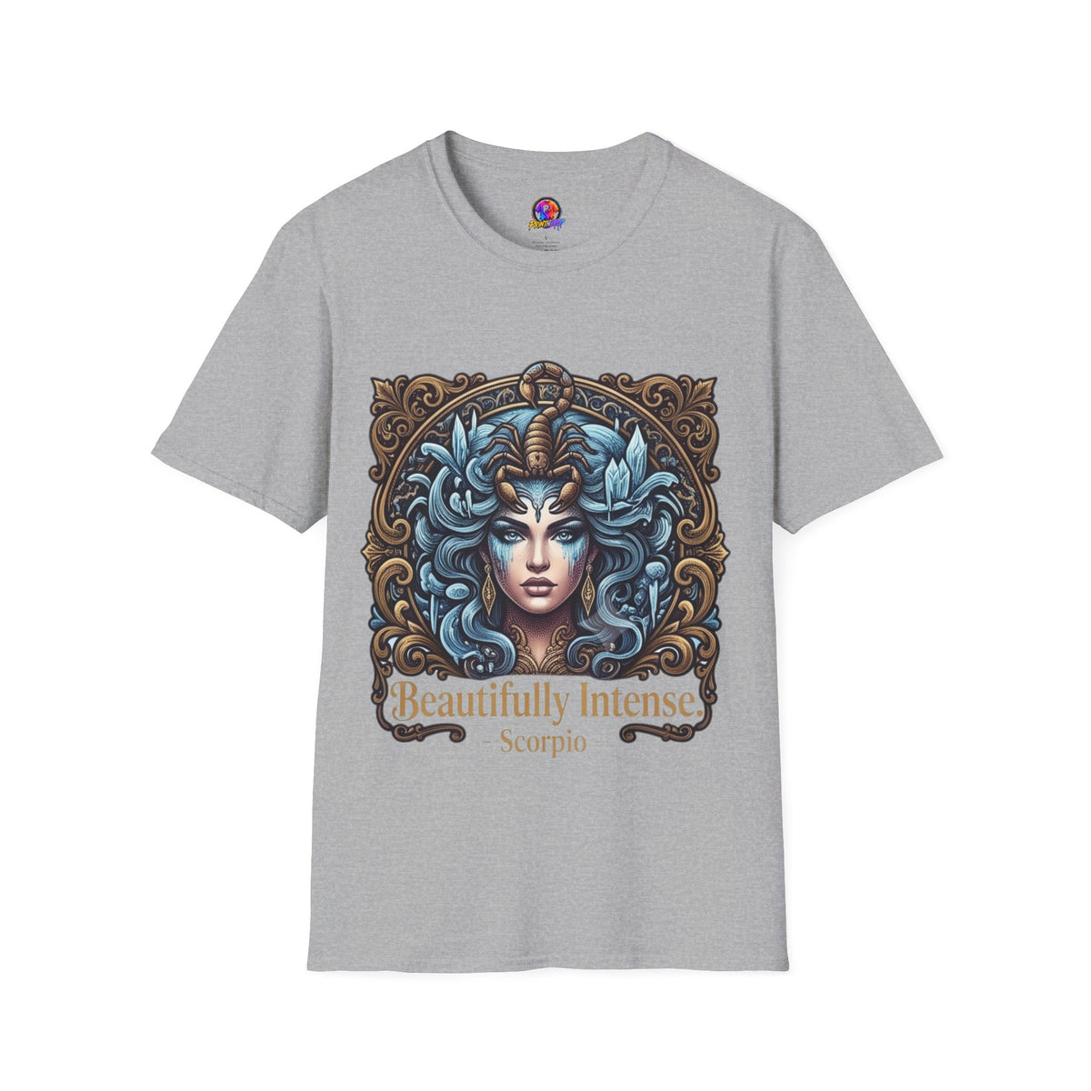 Scorpio Astrology T-Shirt — "Beautifully Intense" Zodiac Graphic Tee