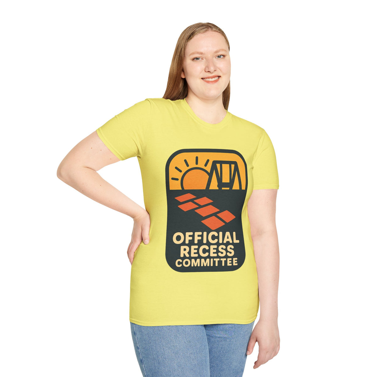 Official Recess Committee T-Shirt – Retro Sunset Camp Graphic Tee - Trending Now - August 2026