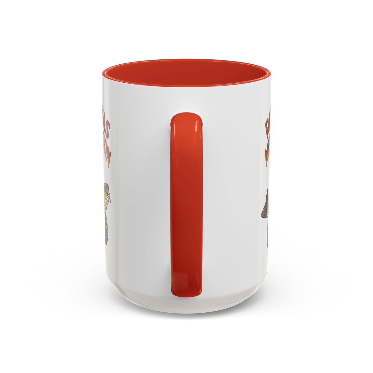 "Release Was Never An Option" Funny And Witty Accent Coffee Mug (11, 15oz)
