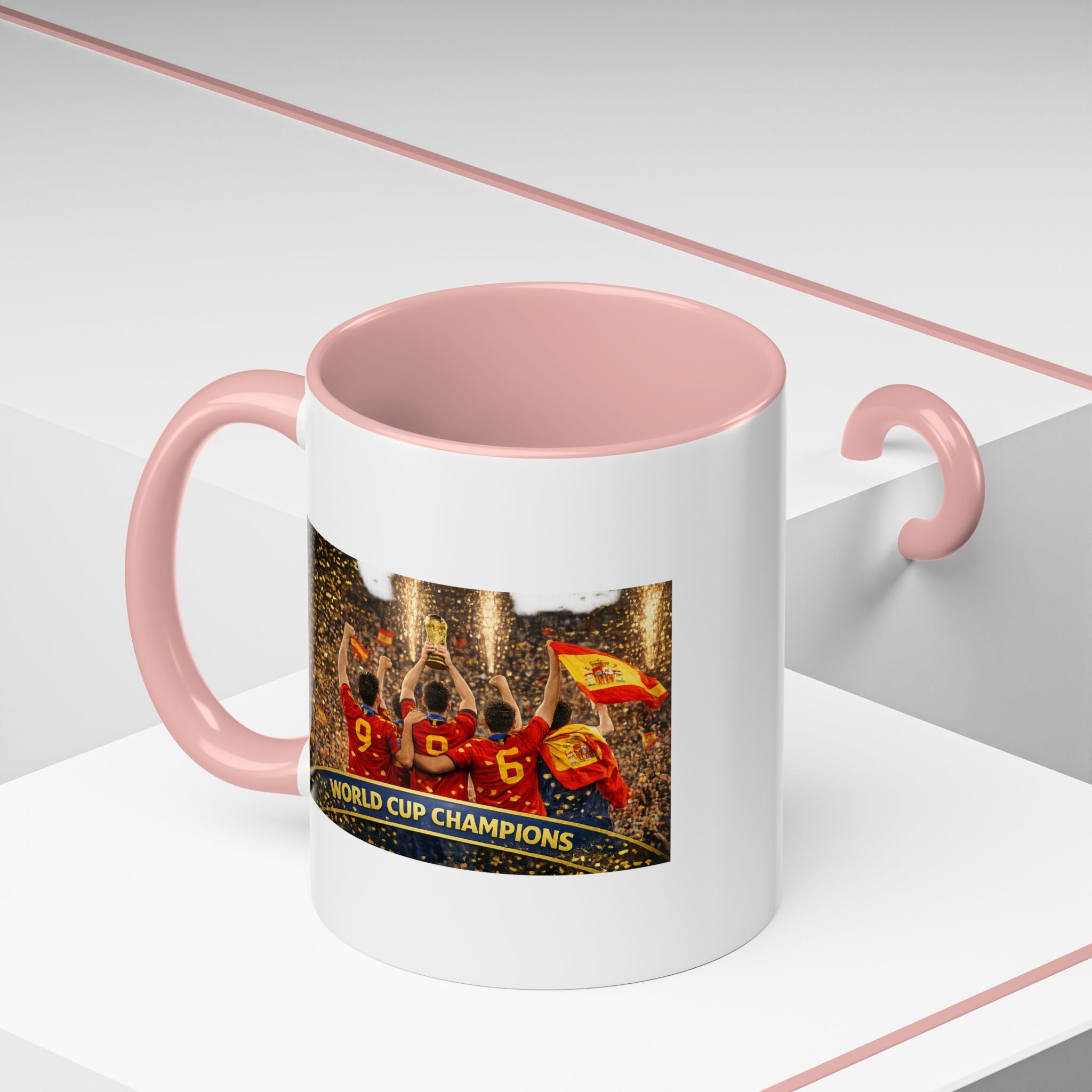 World Cup Champions Soccer Coffee Mug — Team Celebration Accent Mug