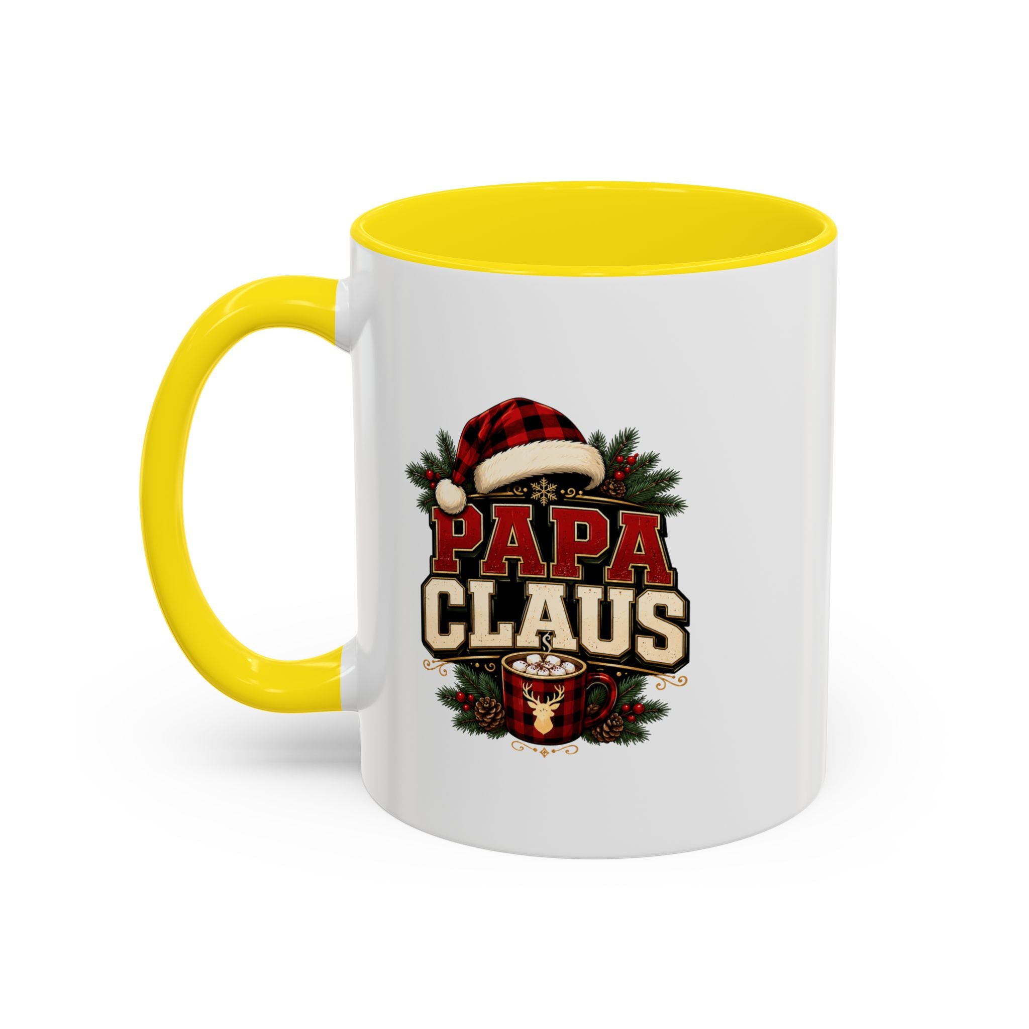Papa Claus Coffee Mug – Christmas Dad Holiday Accent Mug