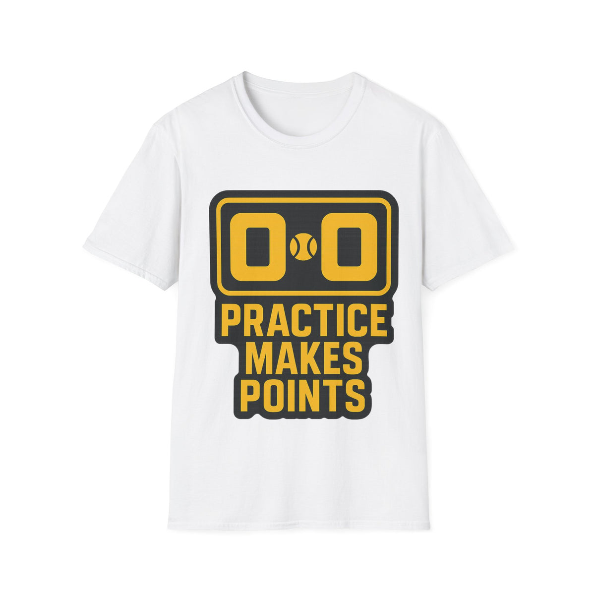 Practice Makes Points Vintage Retro Badge T-Shirt, Funny Gamer Graphic Tee - Trending Now - September 2026