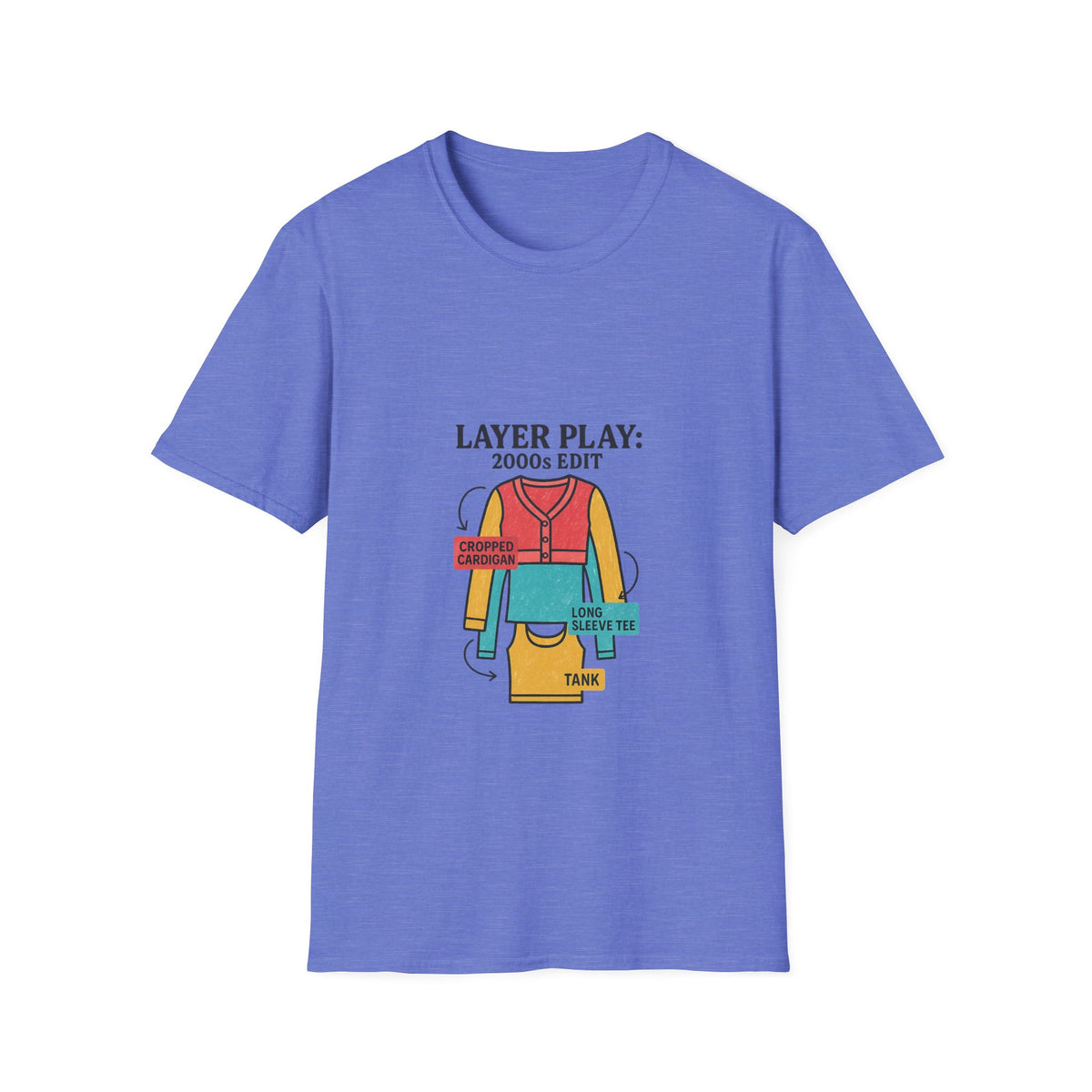 Layer Play: 2000s Edit T-Shirt - Trending Now - October 2026