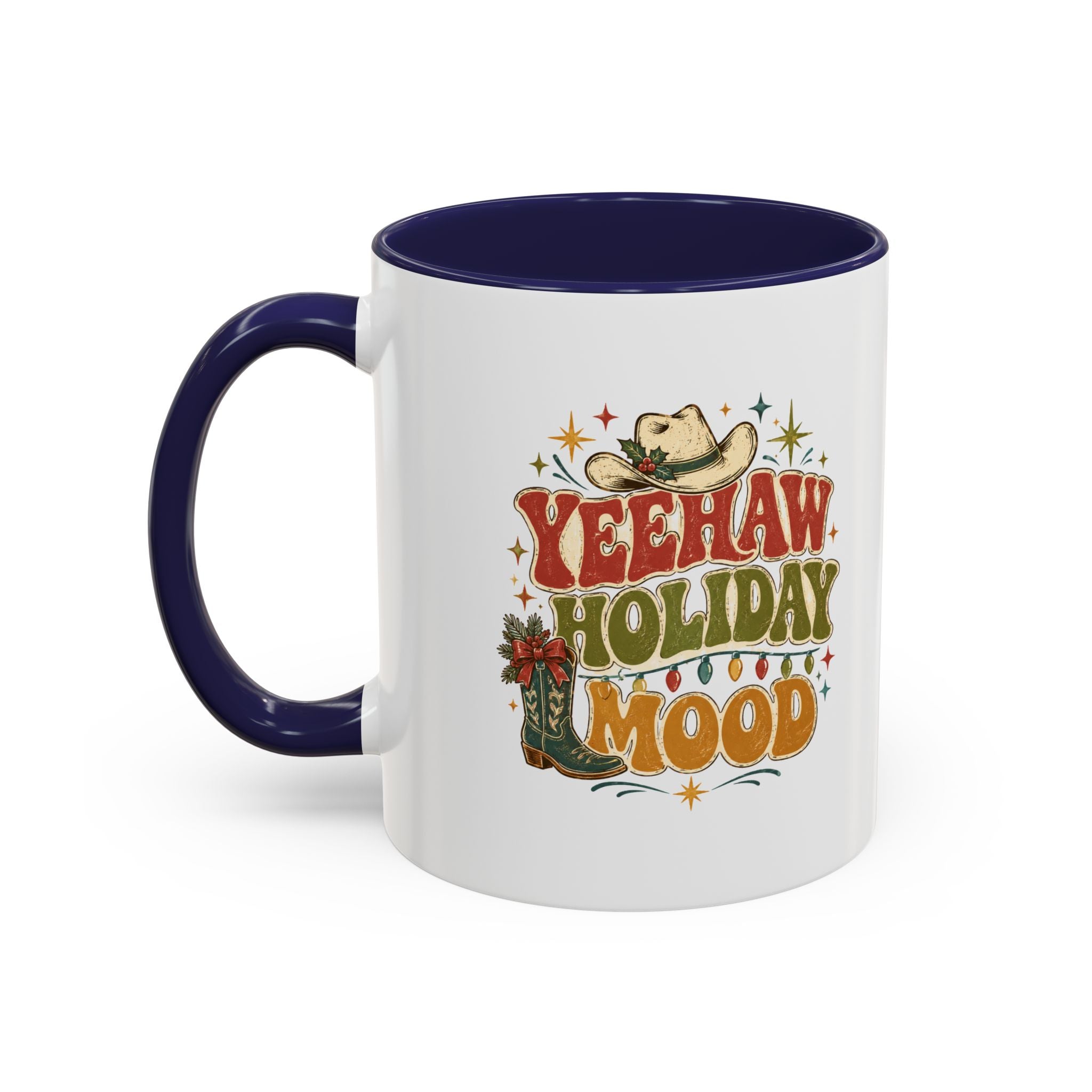 Christmas Yeehaw Holiday Mood Coffee Mug