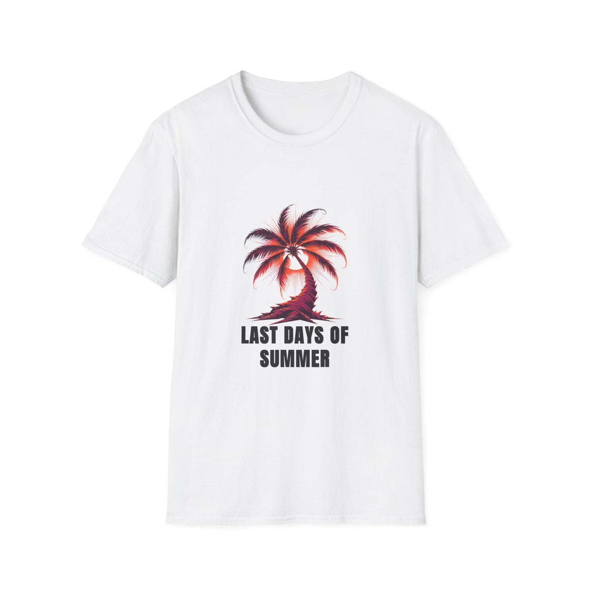 Last Days of Summer T-Shirt — Tropical Palm Beach Tee - Trending Now - August 2026