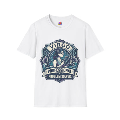 Virgo 'Professional Problem Solver' T-Shirt — Zodiac Astrology Tee for Women