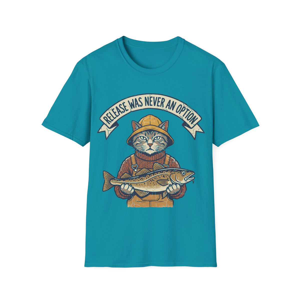T-Shirt — “Please Was Never An Option” Cat Fisher Graphic Tee - Trending Now - September 2026