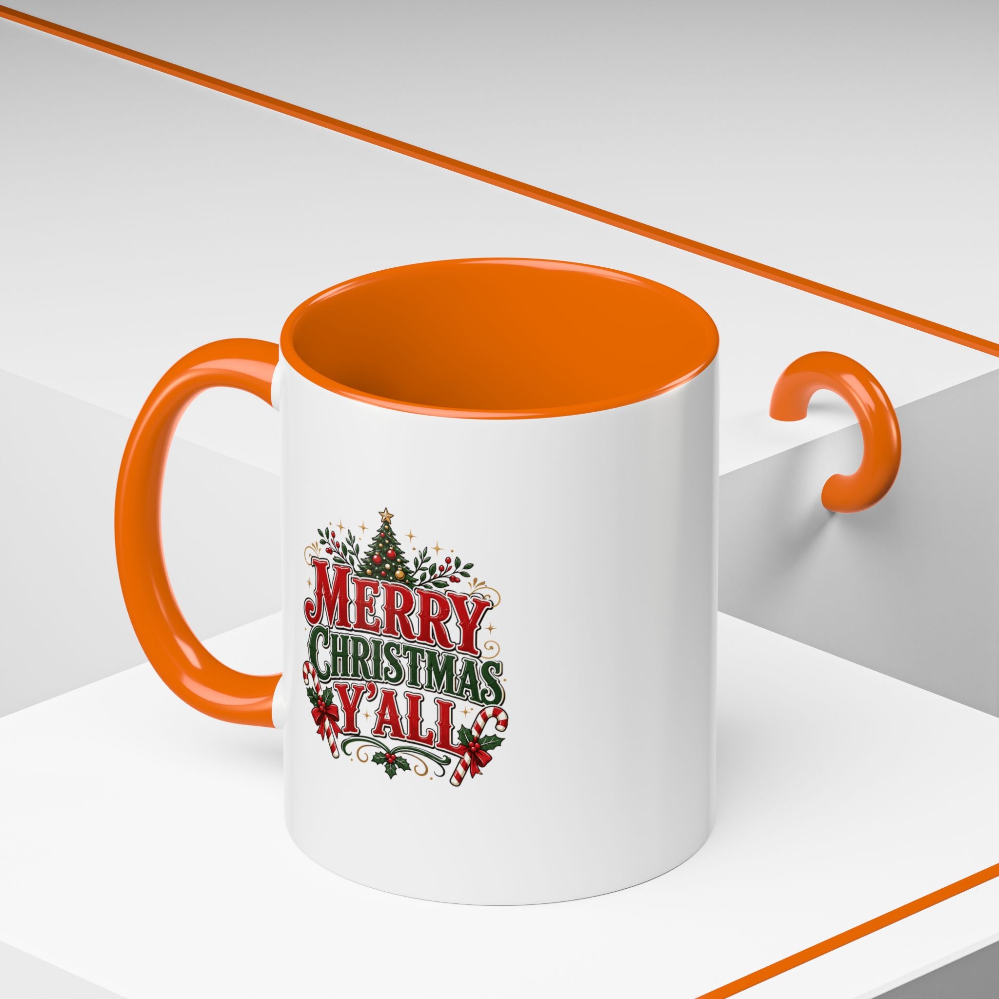 Accent Coffee Mug Merry Christmas