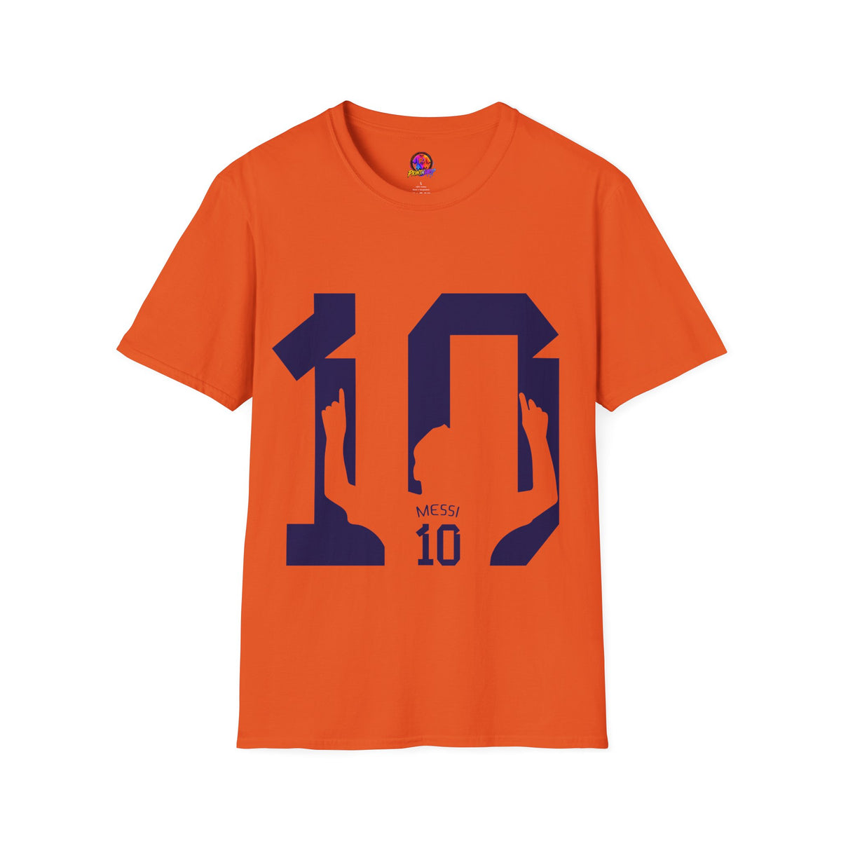Number 10 Jersey T-Shirt — Retro Athletic Graphic Tee
