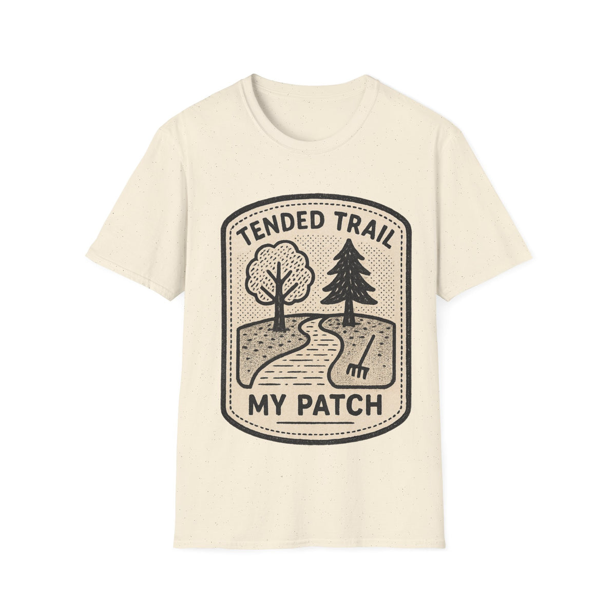 Guided Trail My Patch Vintage Badge T-Shirt, Retro Outdoor Hiking Graphic Tee - Trending Now - September 2026