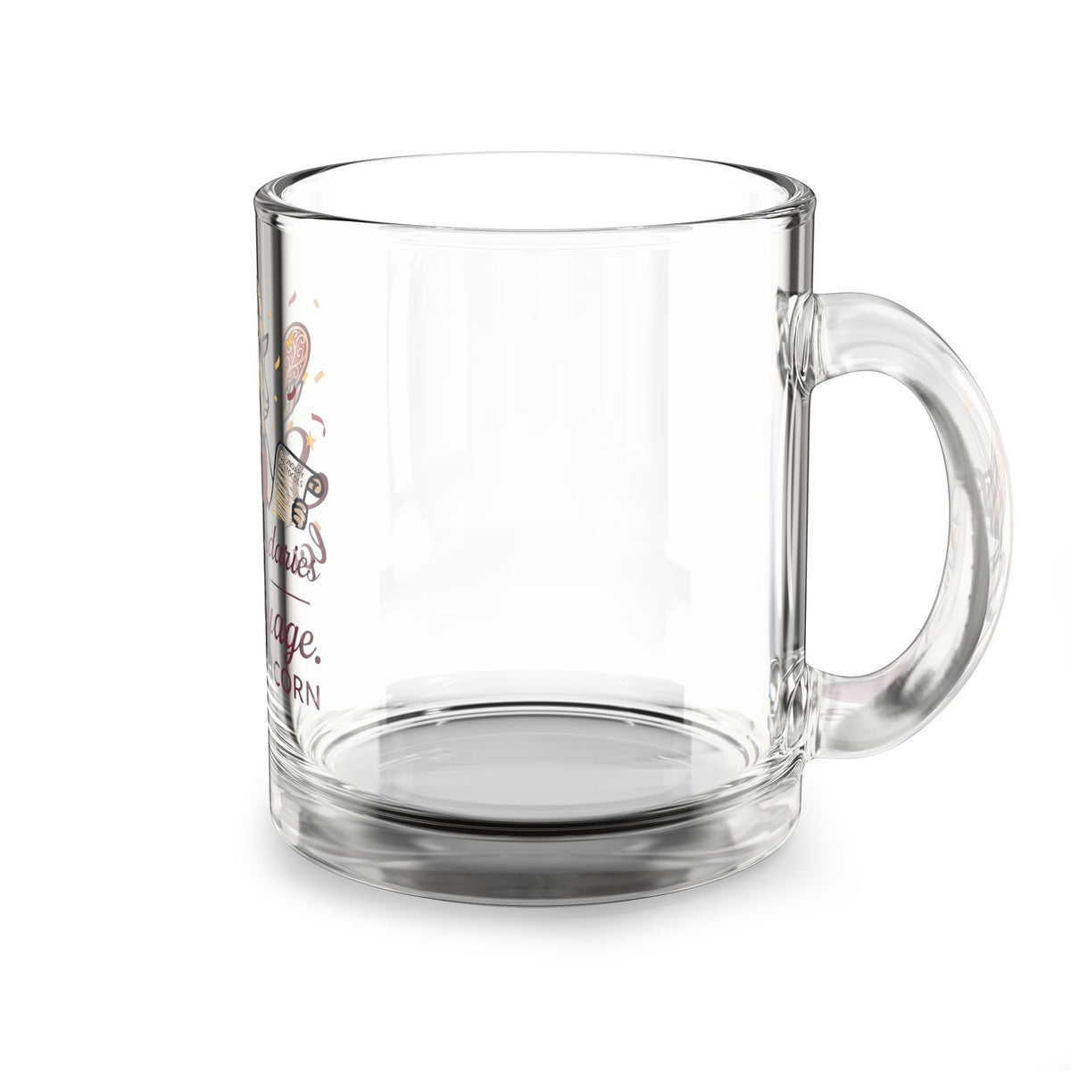 Capricorn Glass Mug – “Setting Boundaries Is My Love Language” 10oz Astrology Gift