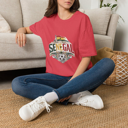 Senegal Flag Graphic T-Shirt — Vintage Senegal Pride Tee