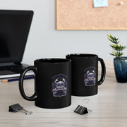 Cancer Zodiac Mug — Fiercely Loyal, Deeply Rooted Black Coffee Cup