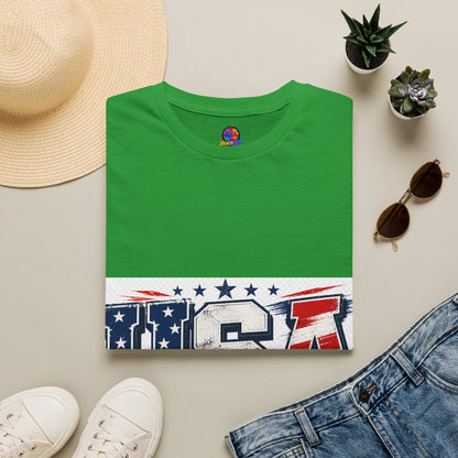 USA Flag Graphic T-Shirt — Patriotic American Pride Tee