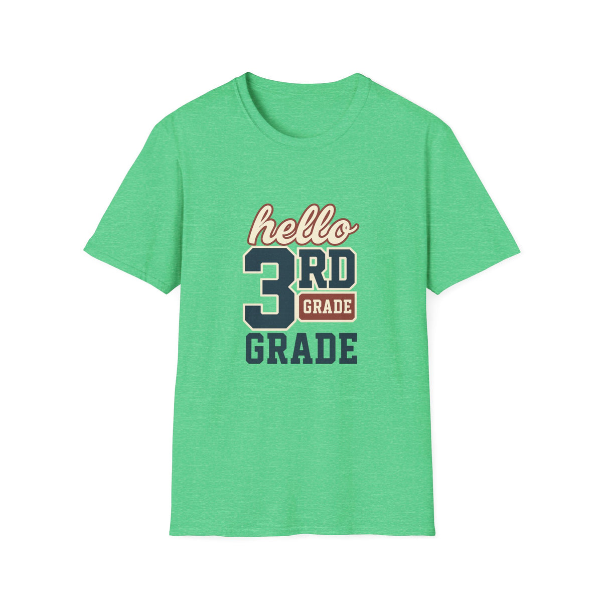 Hello 3rd Grade Shirt — Back to School Kids' T-Shirt - Trending Now - August 2026