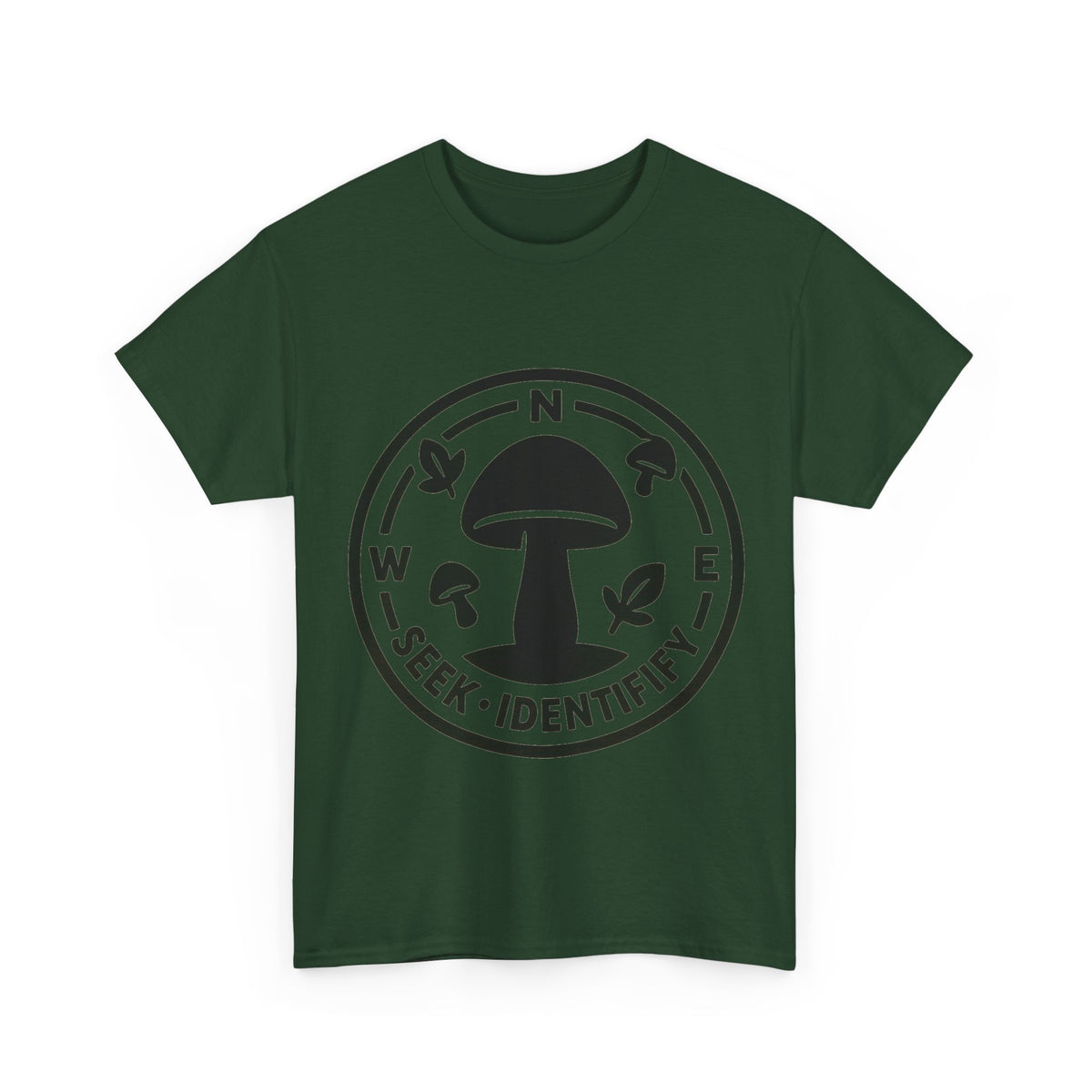 Rooted in Connection Mushroom Graphic Tee - Aesthetic Nature T-Shirt - Trending Now - September 2026