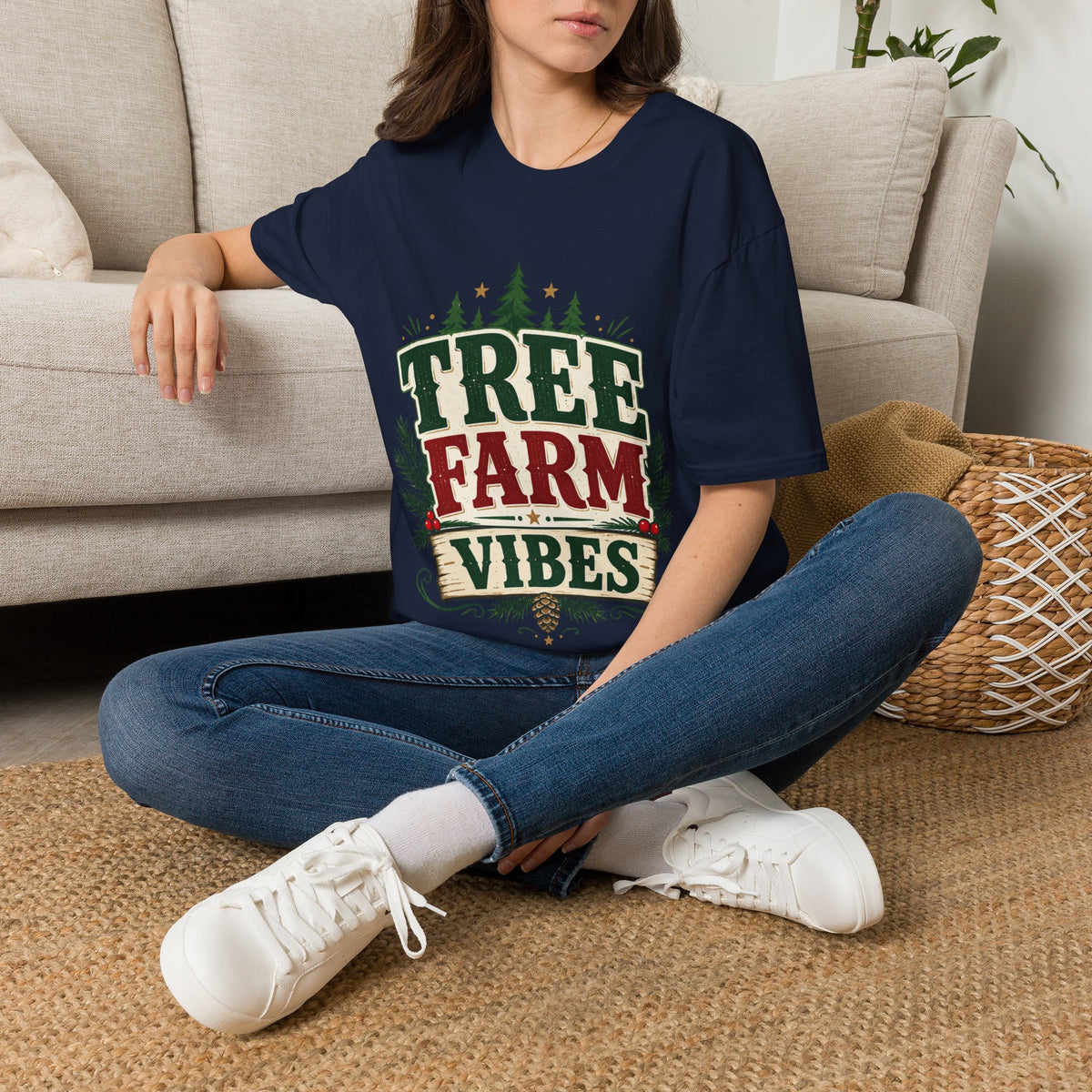 T-Shirt — Tree Farm Vibes Graphic Tee