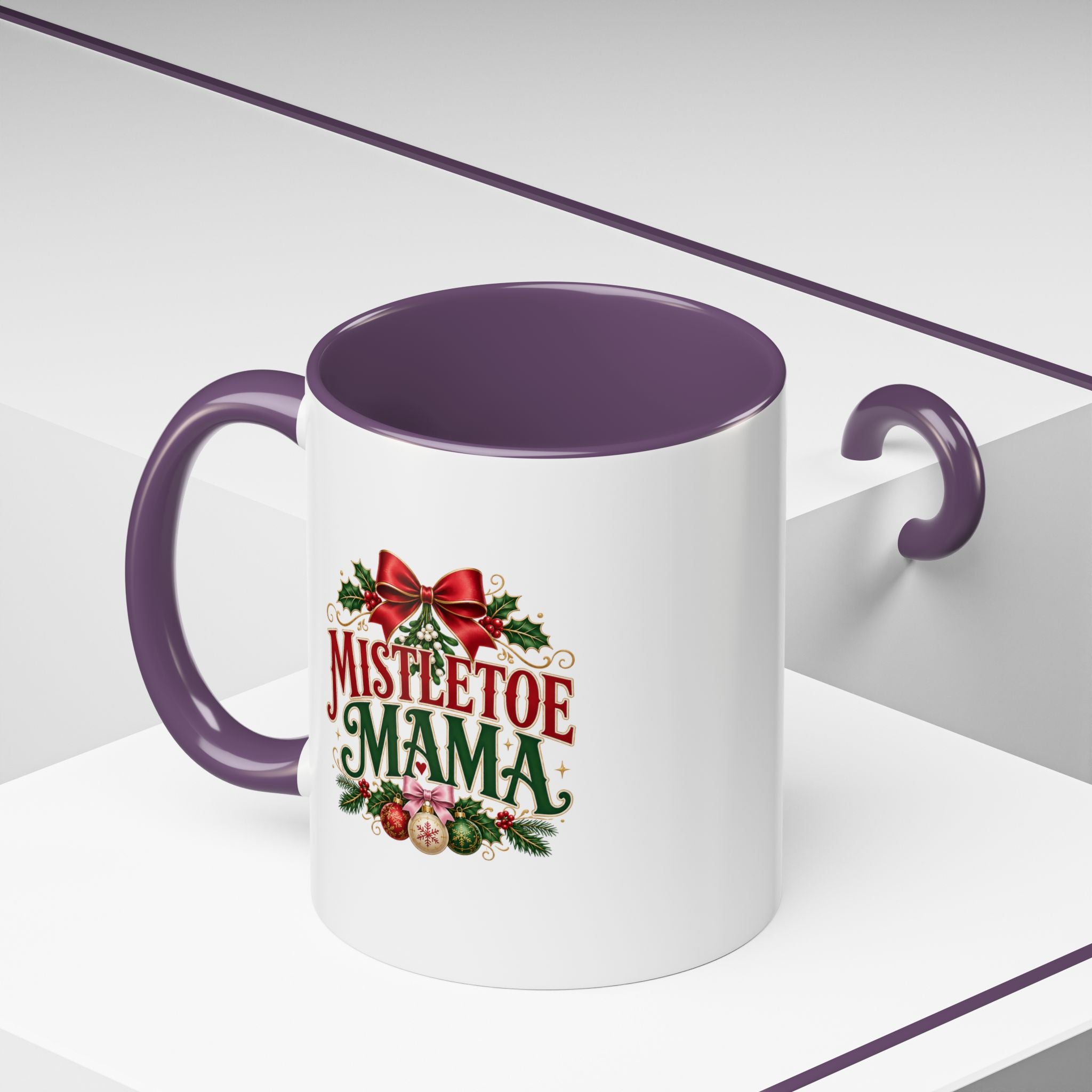 Accent Coffee Mug Mistletoe Mama