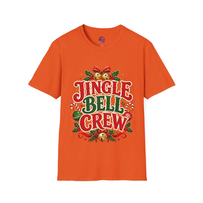 Jingle Bell Crew T-Shirt — Festive Christmas Holiday Tee
