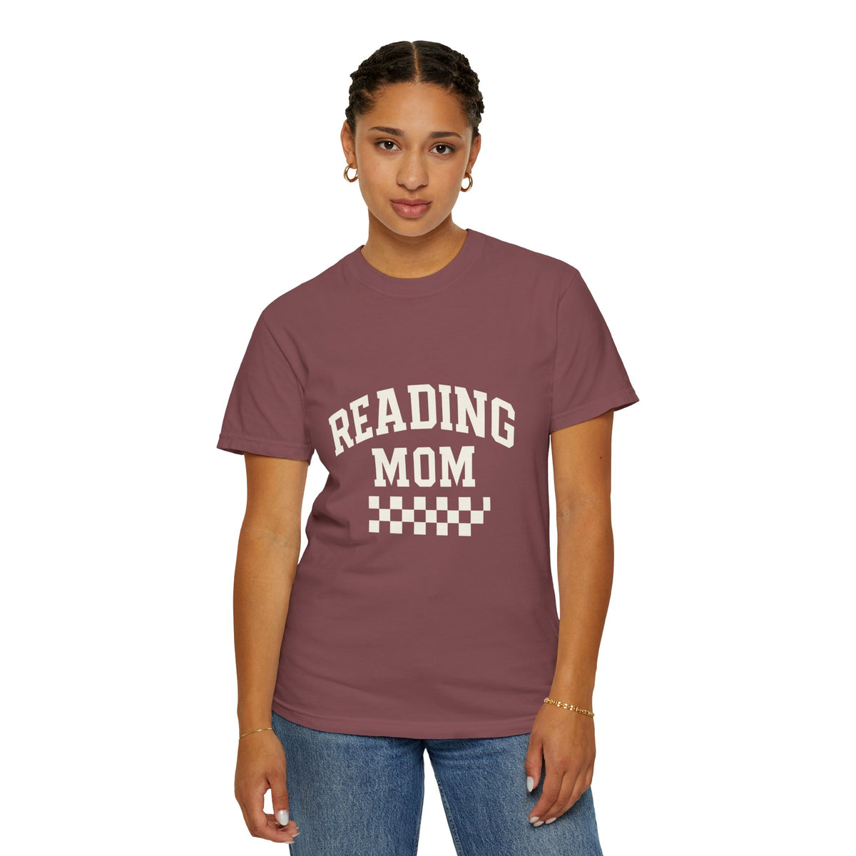 Reading Mom T-Shirt — Vintage Checkbook Style Graphic Tee for Book-Loving Moms - Trending Now - October 2026