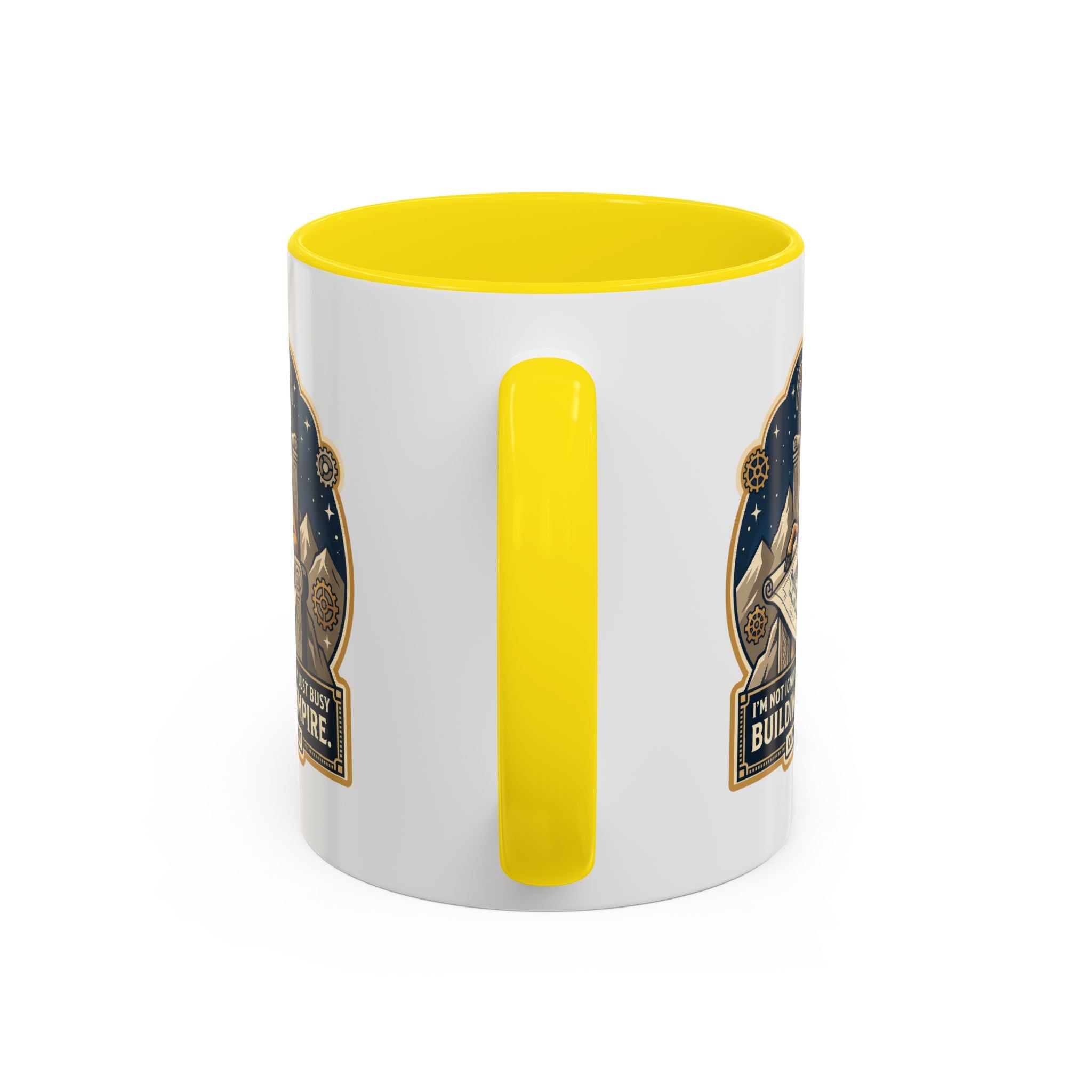 Capricorn Coffee Mug — “I’m Not Ignoring You, I’m Just Busy Building an Empire”