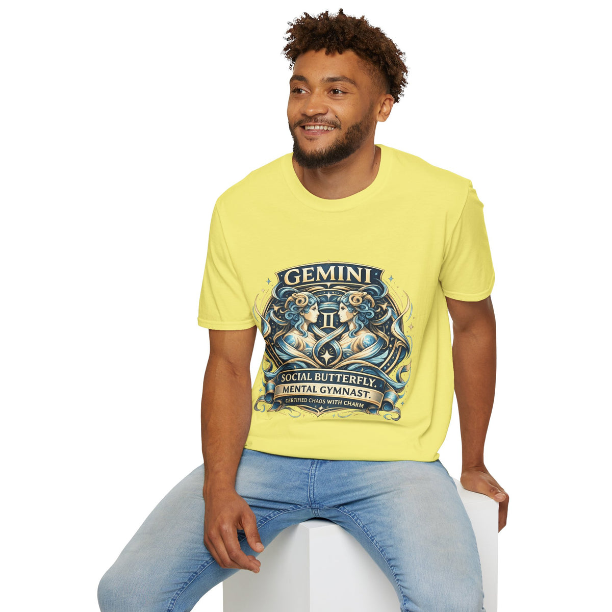 Zodiac  Gemini Unisex Softstyle T-Shirt