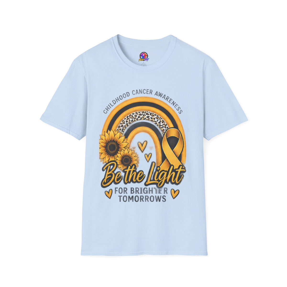 Be the Light Childhood Cancer Awareness T-Shirt