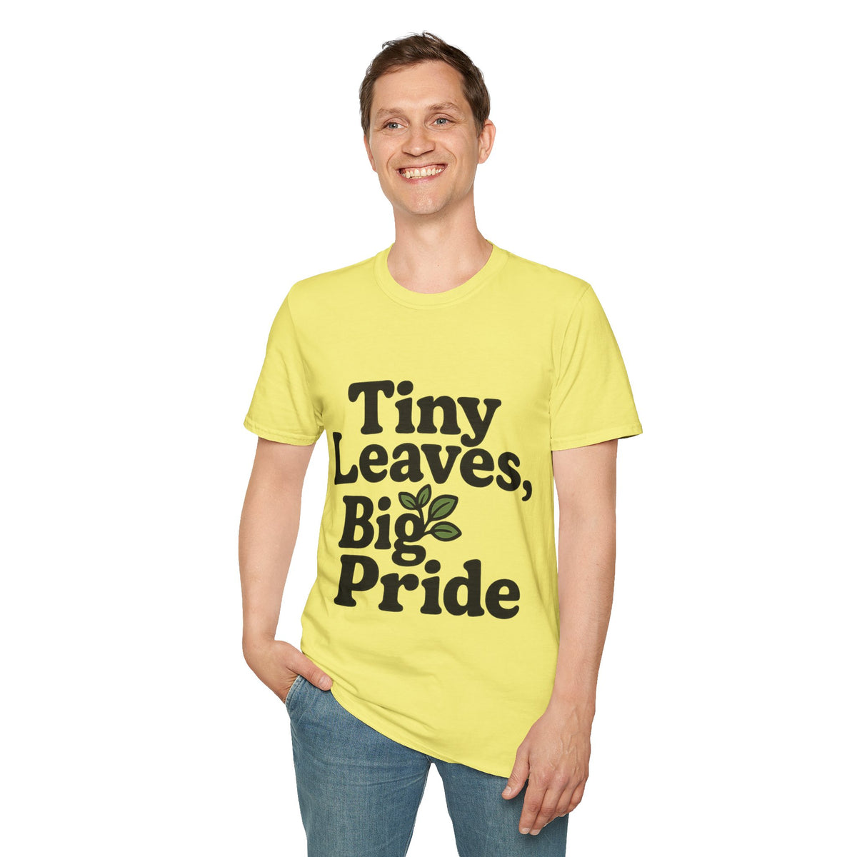 Tiny Leaves Big Pride T-Shirt - Cute Plant Propagation Lover Tee - Trending Now - September 2026