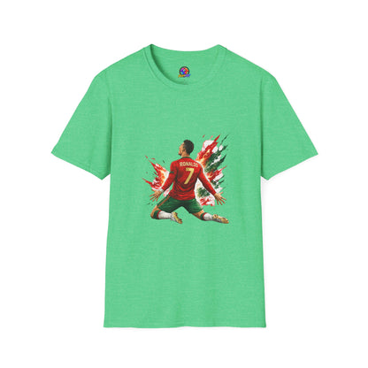 Portugal Soccer Player #7 Graphic T‑Shirt — Dynamic Portugal Fan Tee