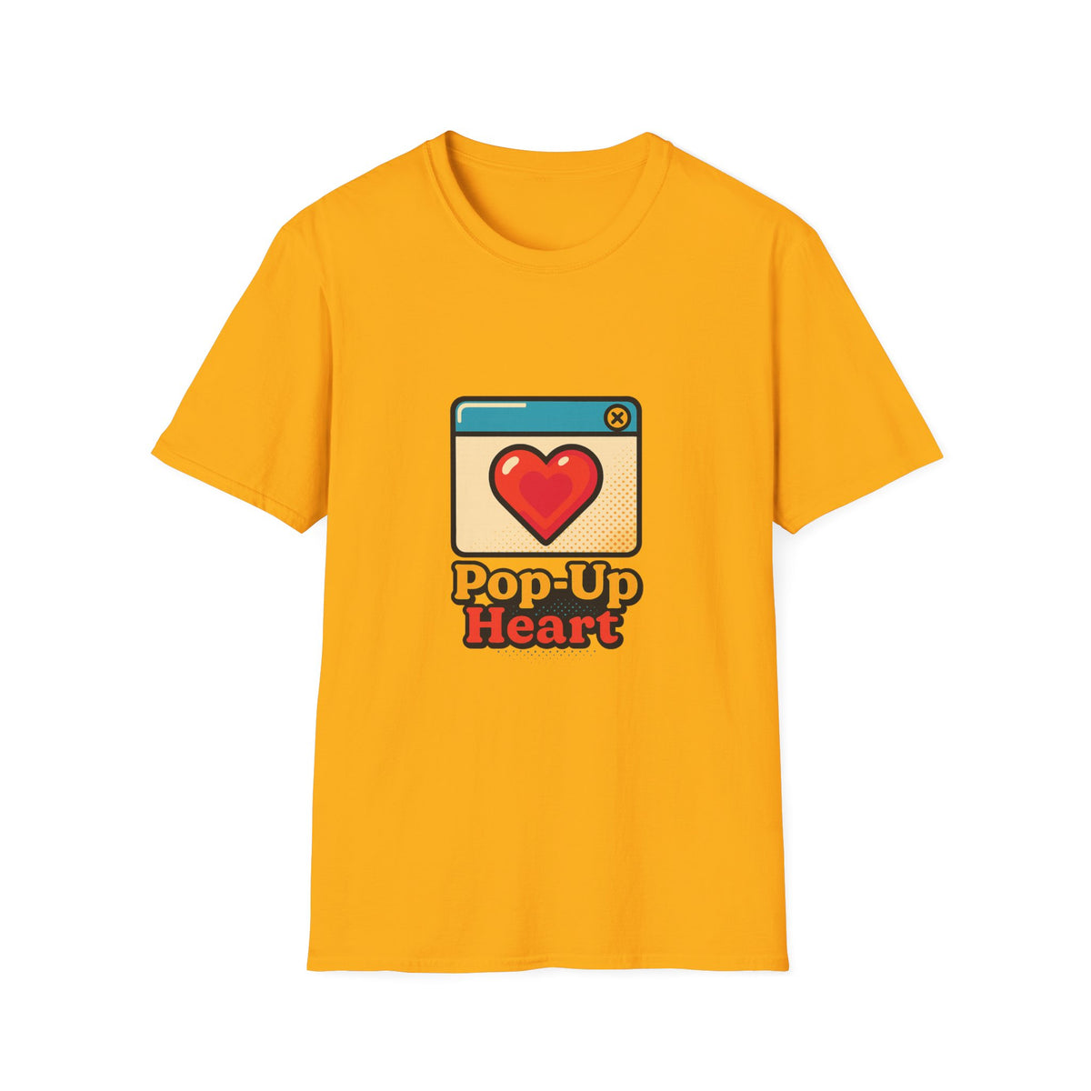 Pop-Up Heart T-Shirt — Cute Retro Heart Graphic Tee - Trending Now - October 2026