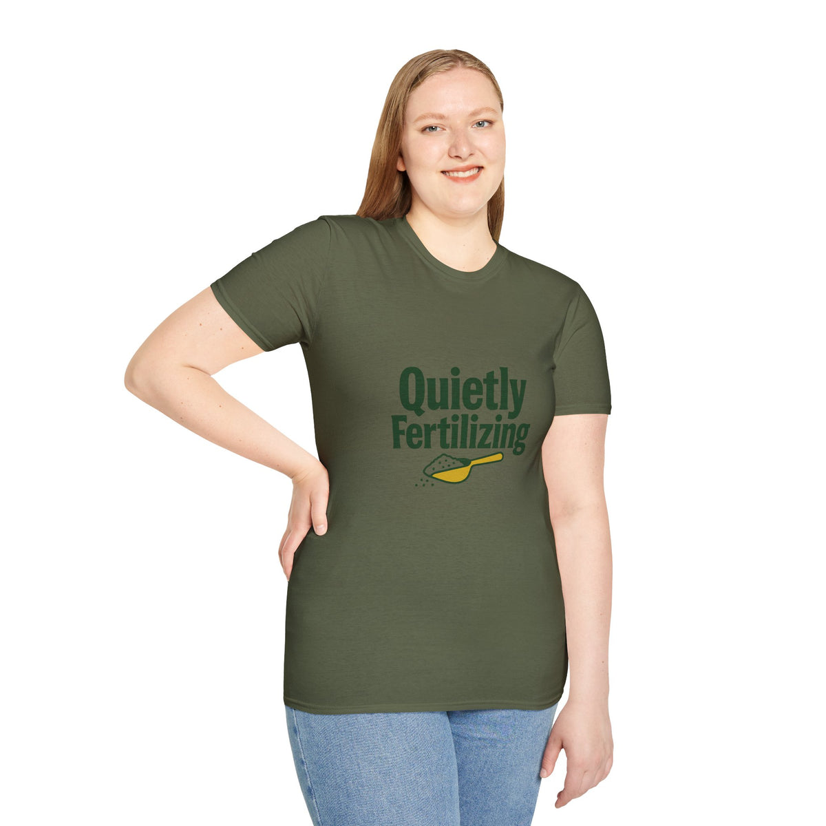 T-Shirt — "Quietly Fertilizing" Gardener Tee - Trending Now - August 2026
