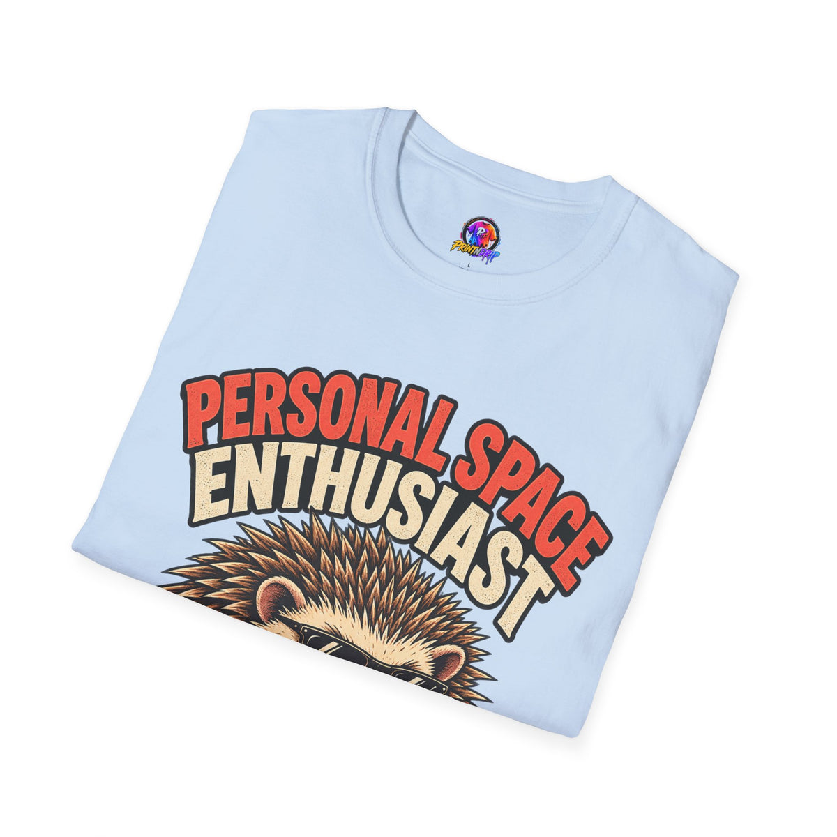 Personal Space Enthusiast T-Shirt — Funny Hedgehog Graphic Tee